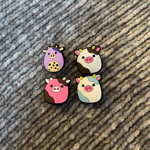 Squishmallow croc charms
